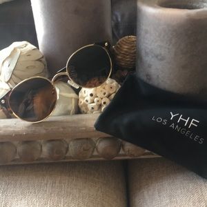 YHF Gold & Tortoise Unglasses